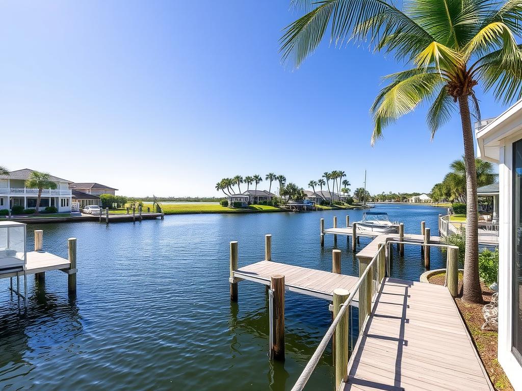 Palm Coast inlet canal